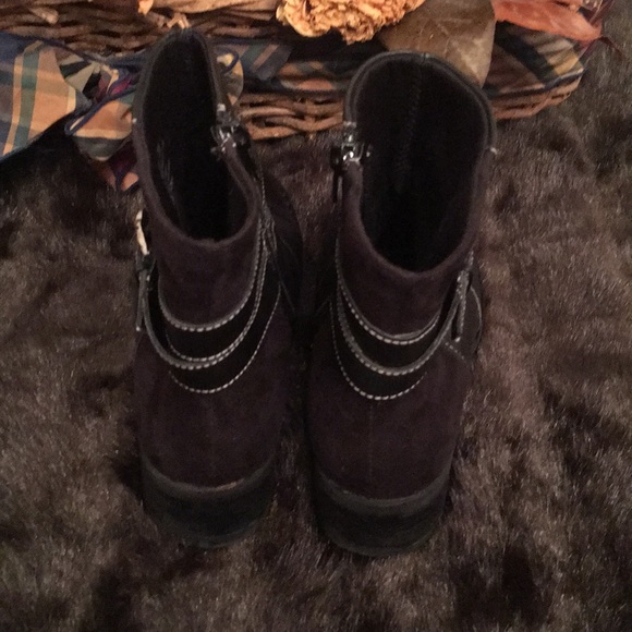 🦊Baretraps black leather/suede Moto boots - Picture 4 of 4